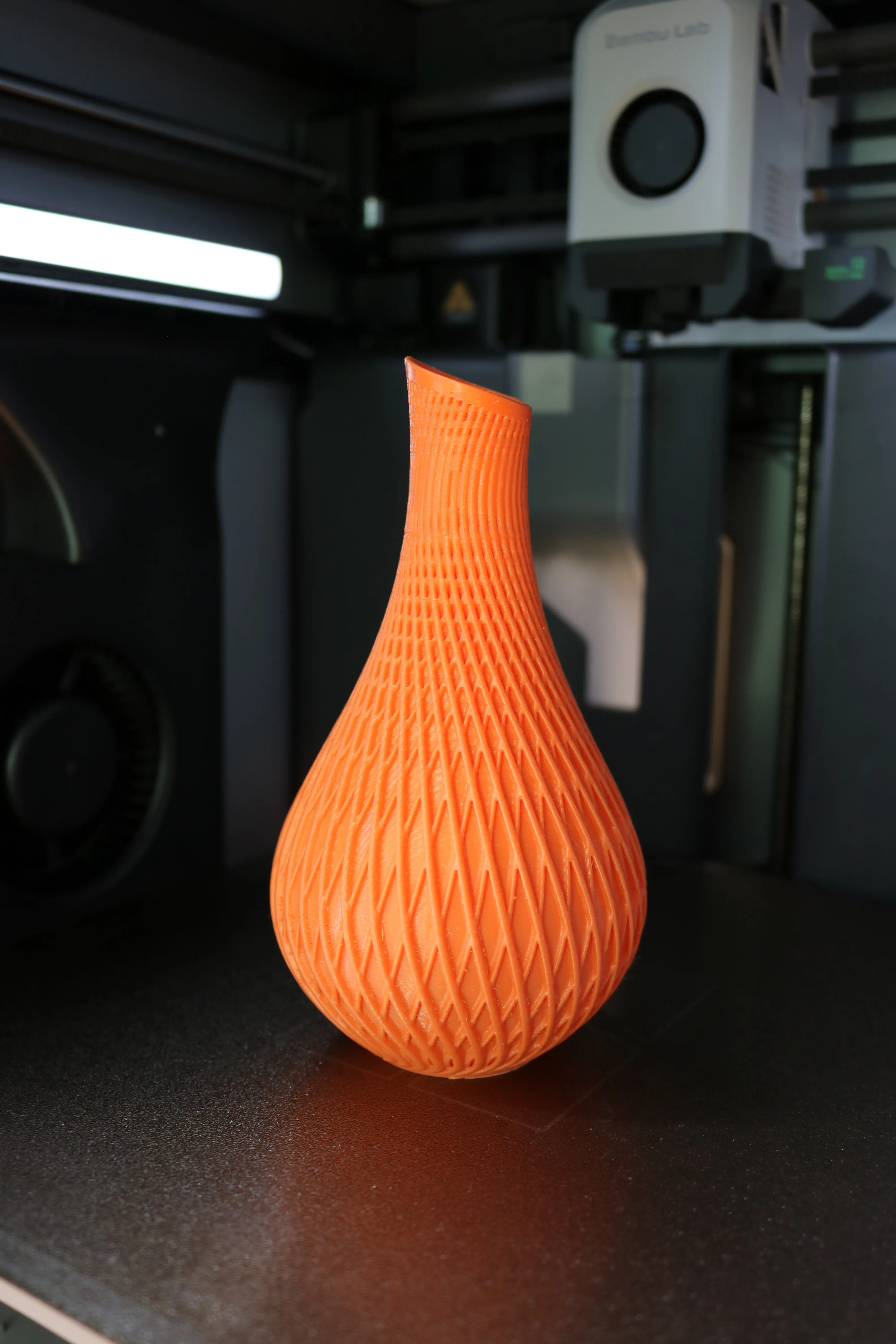 3D-printed decorative vase